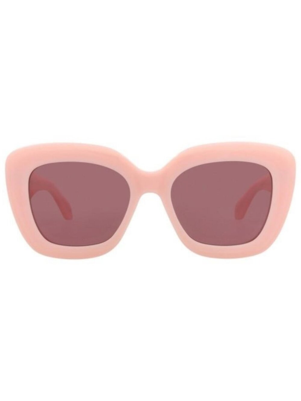 New Alaia Womens Square/Rectangle Pink Pink Violet Fashion Designer Sunglasses